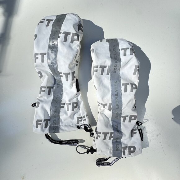 FTP x DC Shoes Collab Snow Mittens- Men Size L, Brand New Limited Edition - Picture 1 of 8